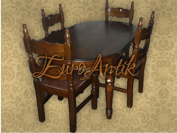 Starinski sto i stolice