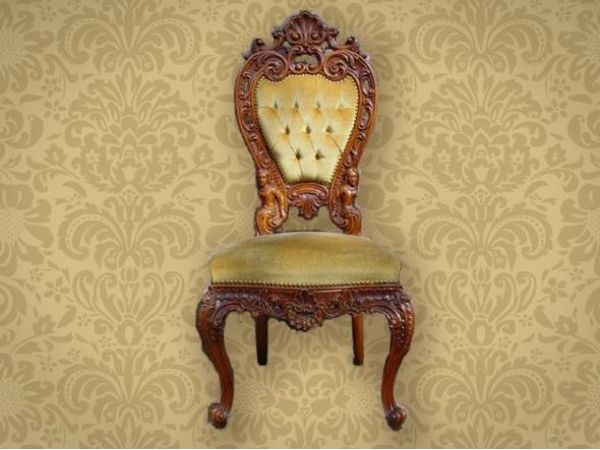 Rusticna masivna stilska stolica